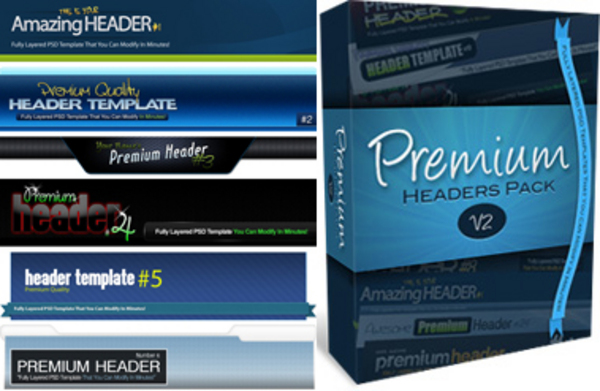 Product picture Exclusive Header Pack - The Unlimited Version
